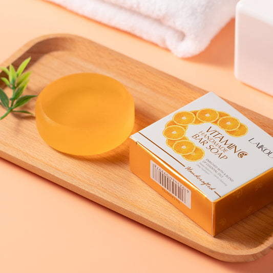 Savon artisanal au Curcuma et à la vitamine  E pour le visage