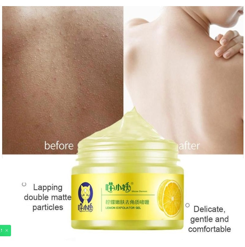 Gel nettoyant pour les pores et les peaux mortes au citron