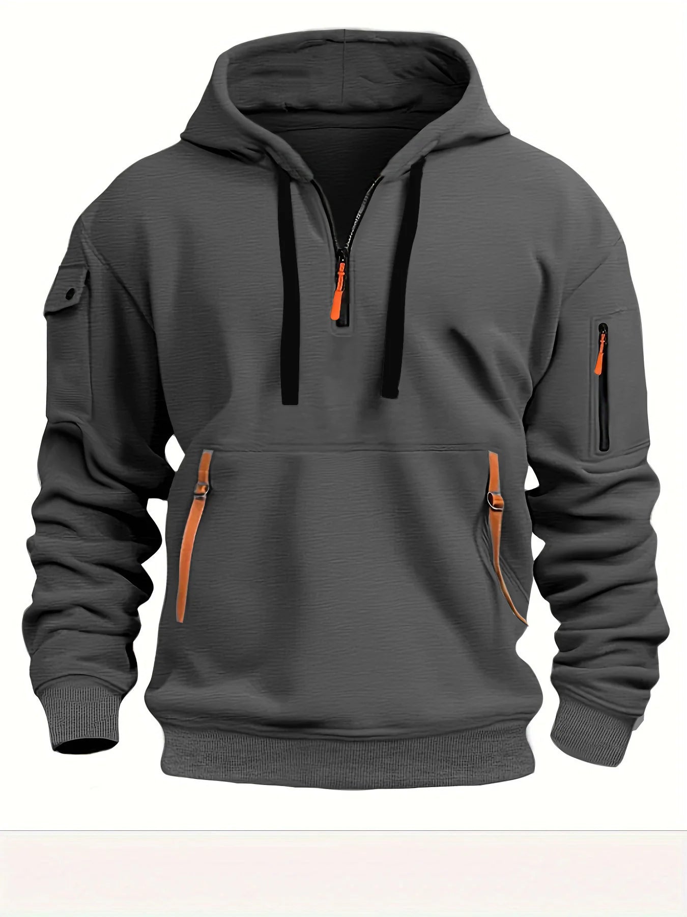 Hoodie Confort Épaules Tombantes