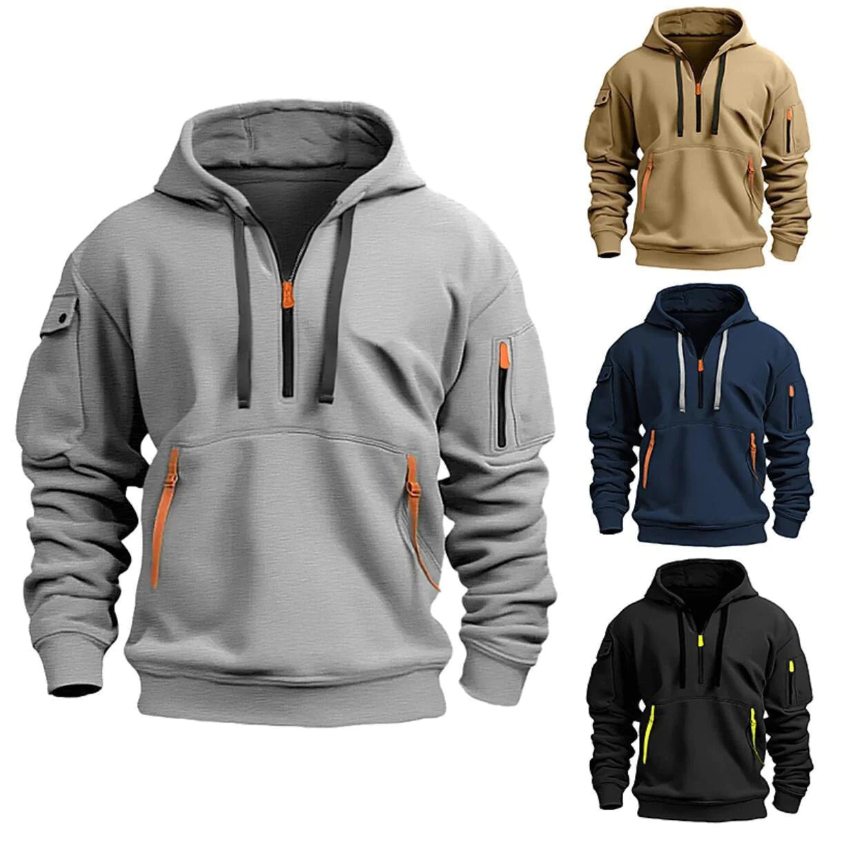 Hoodie Confort Épaules Tombantes