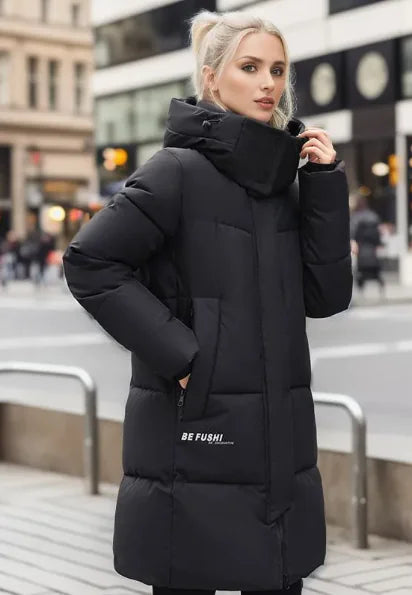 Contemporary Women's Quilted Coat