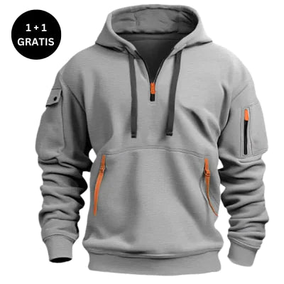 Hoodie Confort Épaules Tombantes