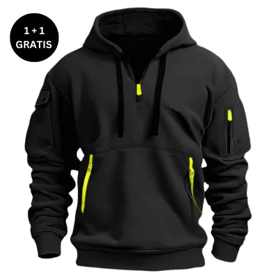 Hoodie Confort Épaules Tombantes