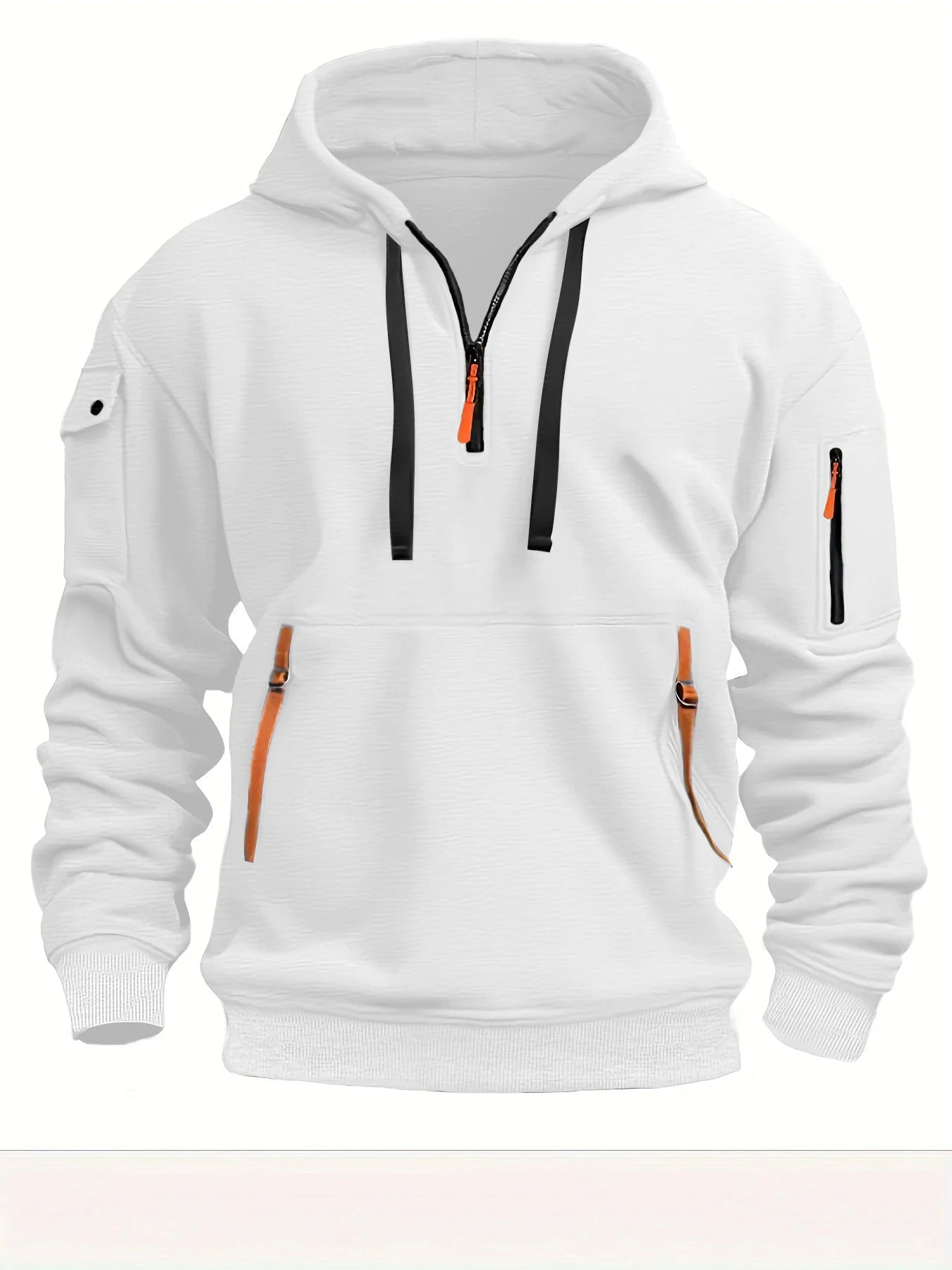 Hoodie Confort Épaules Tombantes