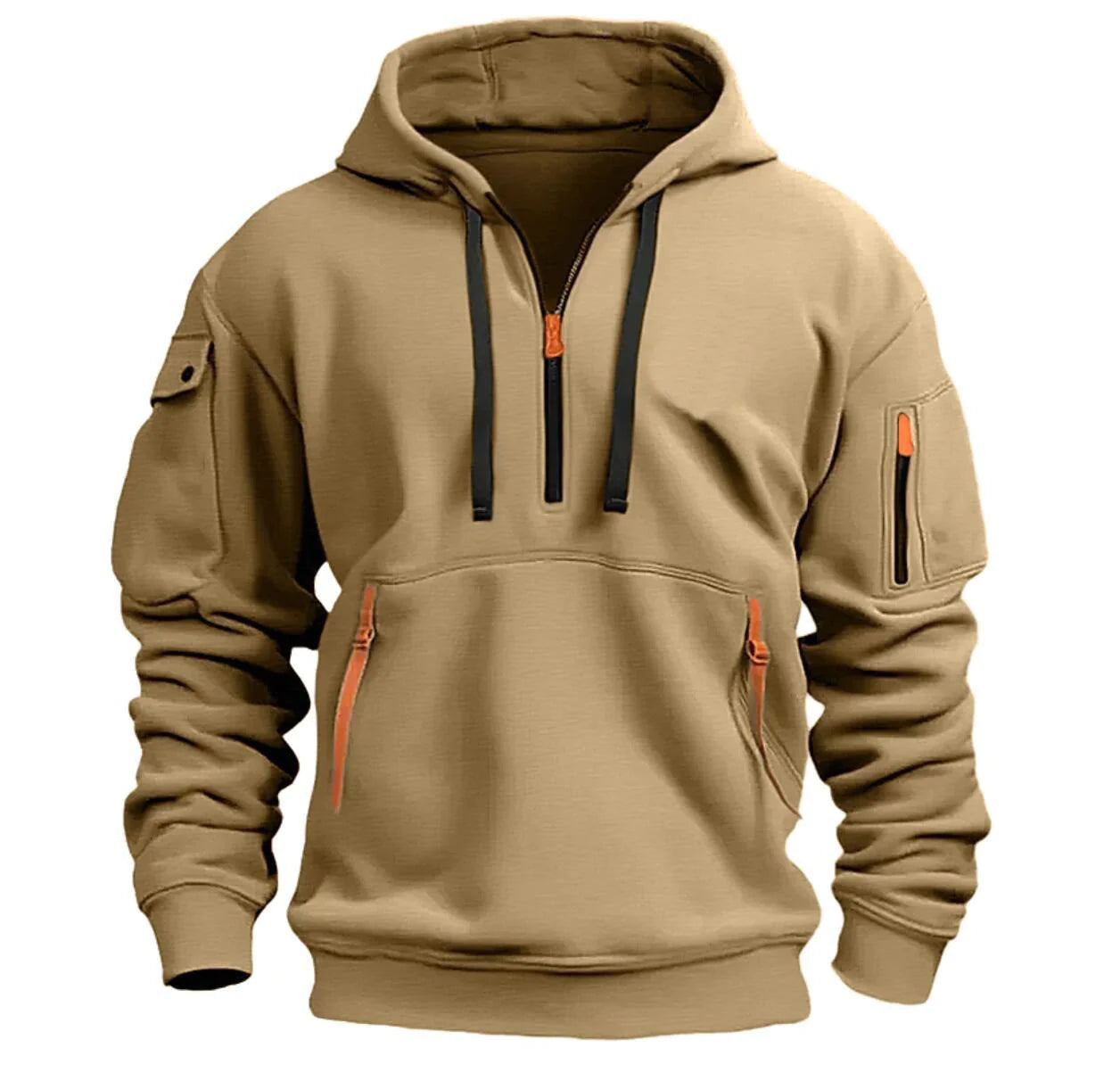 Hoodie Confort Épaules Tombantes