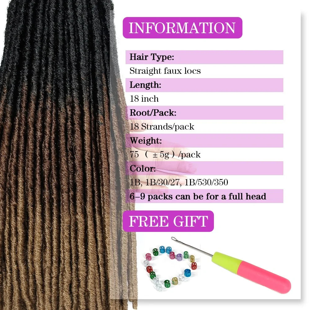 Extensions Capillaires Dreadlocks Synthétiques