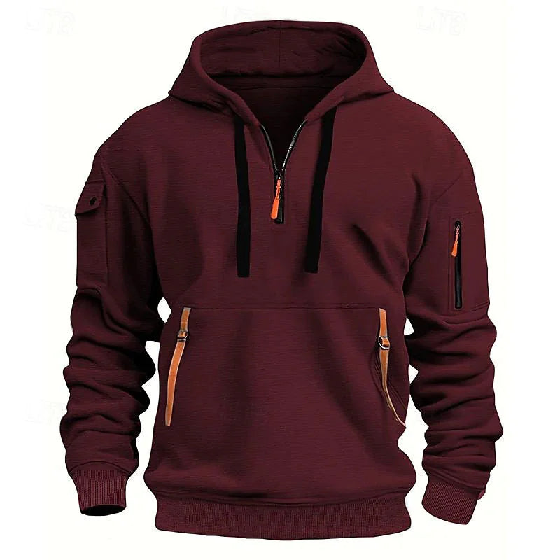 Hoodie Confort Épaules Tombantes