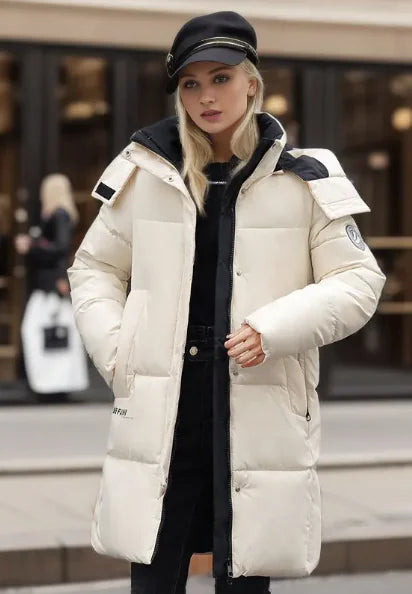 Contemporary Women's Quilted Coat