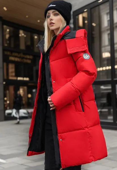 Contemporary Women's Quilted Coat