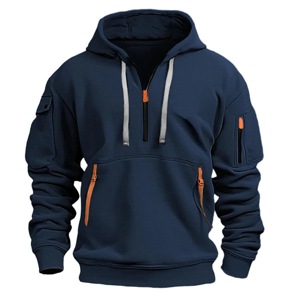 Hoodie Confort Épaules Tombantes